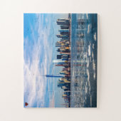 New York silhouet Legpuzzel (Verticaal)