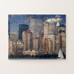 New York silhouet Legpuzzel
