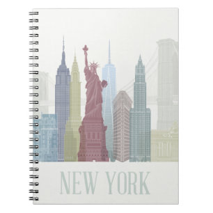 New York Silhouet Notitieboek