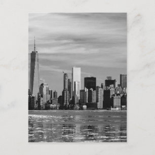 New York Silhouette Briefkaart