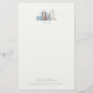 New York Skyline Briefpapier