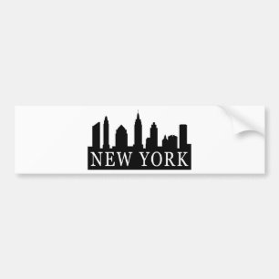 New York Skyline Bumpersticker
