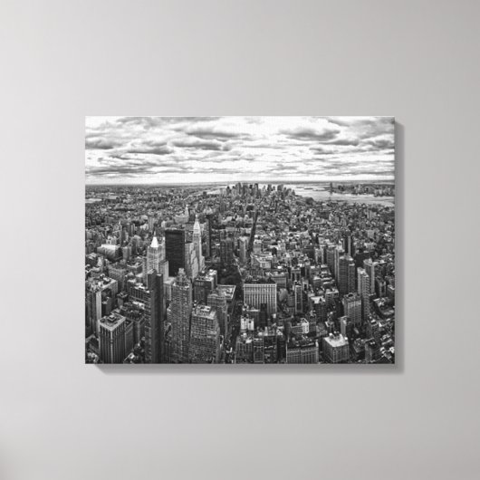 New York Skyline Canvas Afdruk (Voorkant)
