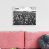New York Skyline Canvas Afdruk (Insitu (Woonkamer))