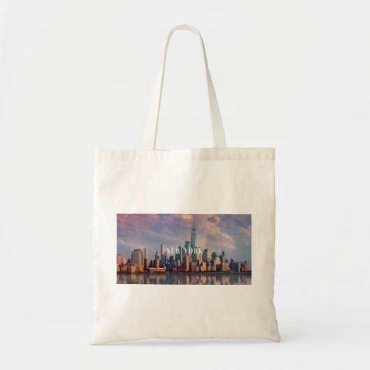 New York Skyline Canvas tas (Voorkant)