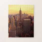 New York skyline city met Empire State Legpuzzel (Verticaal)