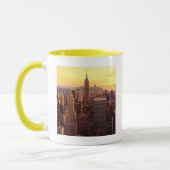 New York skyline city met Empire State Mok (Links)