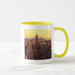 New York skyline city met Empire State Mok