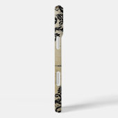 New York Skyline Damask iPhone Case (Achterkant / Rechts)