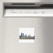 New York Skyline Design Magneet (Insitu (Vaatwasser))