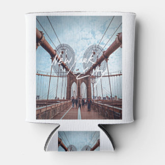 New York Skyline Heartbeat Statue of Liberty Blikjeskoeler