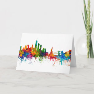 New York Skyline Kaart