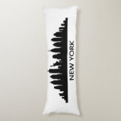New York Skyline Lichaamskussen (Voorkant Verticaal)