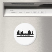 New York Skyline Magneet (Insitu (Vaatwasser))