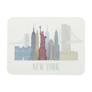 New York Skyline Magneet