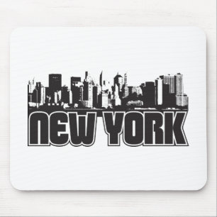 New York Skyline Muismat