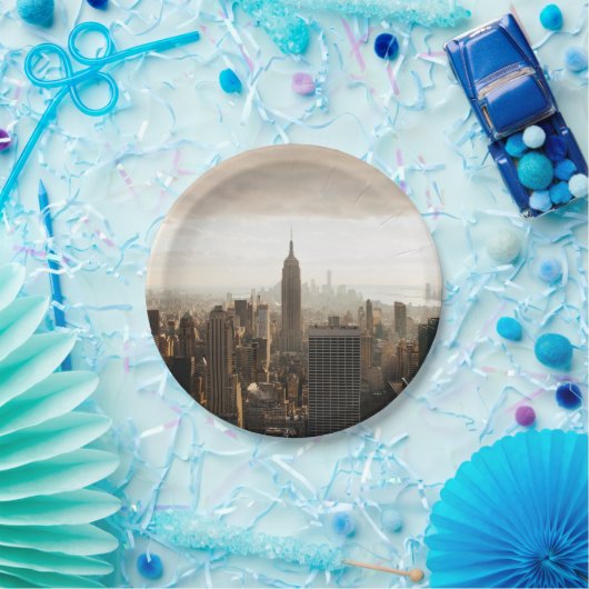 New York skyline Papieren Bordje (Feest)