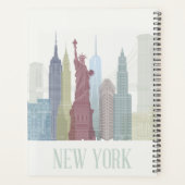 New York Skyline Planner (Achterkant)