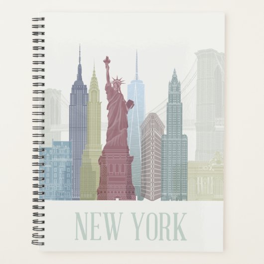 New York Skyline Planner (Voorkant)