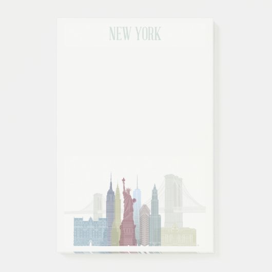 New York Skyline Post-it® Notes (Voorkant)