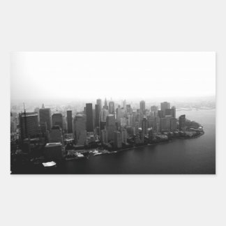 New York Skyline Rechthoekige Sticker