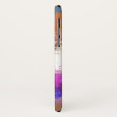 New York Skyline - Regenboog Case-Mate iPhone Case (Achterkant/links)