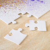 New York Skyline - Regenboog Legpuzzel (Zijkant)