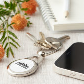 New York Skyline Sleutelhanger (Zijkant)