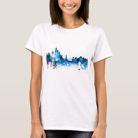 New York Skyline T-shirt (Voorkant)