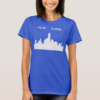 New York Skyline T-shirt - Dames