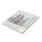 New York Skyline Tegeltje (Zijkant)