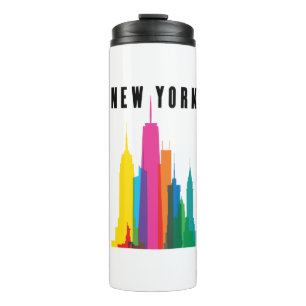 New York Skyline Thermosbeker