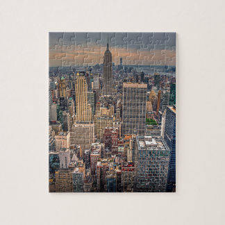 New York Skyline van het Centrum van Rockefeller Legpuzzel