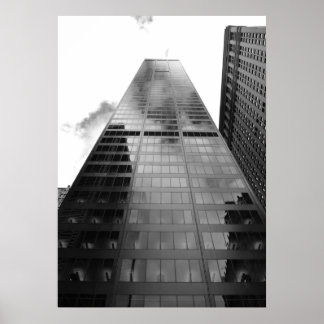 New-York Skyscraper Reflection - Kunstdruk Poster