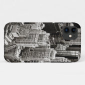 New York Skyscrapers van boven Case-Mate iPhone Case (Achterkant (horizontaal))