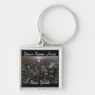 New York Sleutelhanger Gepersonaliseerd New York S