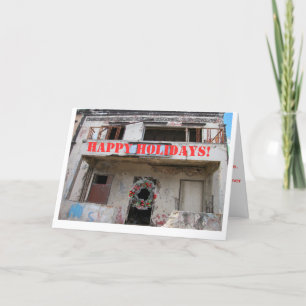 NEW YORK SLUMLORD HOLIDAY CARD! FEESTDAGEN KAART