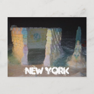 NEW YORK Snow fort Briefkaart by Mandi bleyl