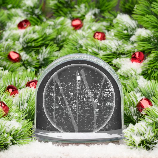New York Snow Globe Cool Custom NYC Snowglobe (Noël)