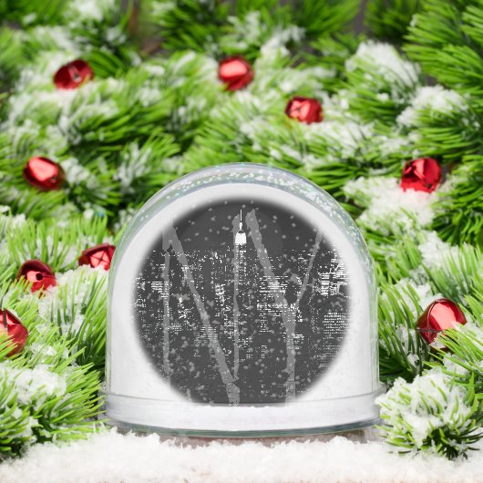 New York Snow Globe Cool Custom NYC Snowglobe (Noël)