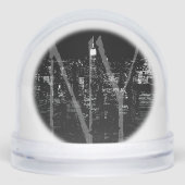 New York Snow Globe Cool Custom NYC Snowglobe Sneeuwbol (Voorkant)