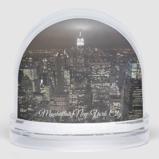 New York Snow Globe Custom NYC Empire Snowglobe (Avant)
