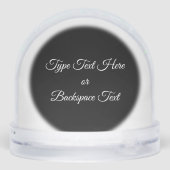 New York Snow Globe Custom NYC Empire Snowglobe (Arrière)