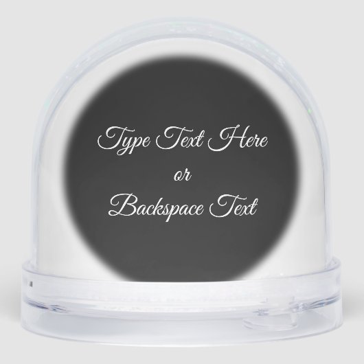 New York Snow Globe Custom NYC Empire Snowglobe (Arrière)