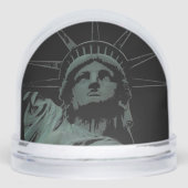 New York Snow Globe NY Statue of Liberty Snowglobe Sneeuwbol (Voorkant)
