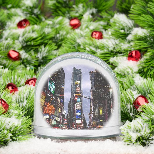 New York Snow Globe Personalized NYC Snowglobe (Noël)