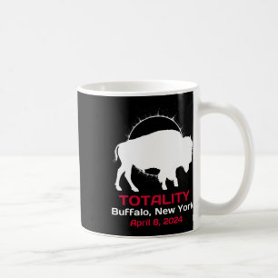 New York Solar Eclipse Totaliteit April 8 2024 Koffiemok