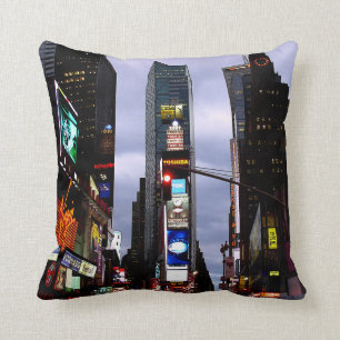 New York Souvenir Coussins NY Times Carré Coussin