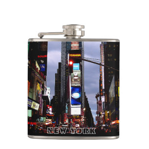 New York Souvenir Flask Times Square Souvenir Flas Heupfles