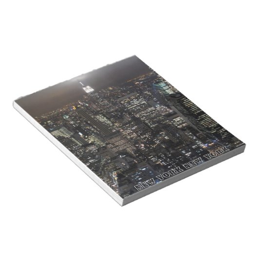 New York Souvenir Notepad Empire State-notebooks Notitieblok (Schuin)